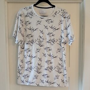 Denim & Flower Tee XL